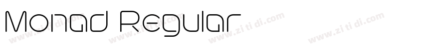 Monad Regular字体转换